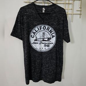California San Francisco V Neck T Shirt​